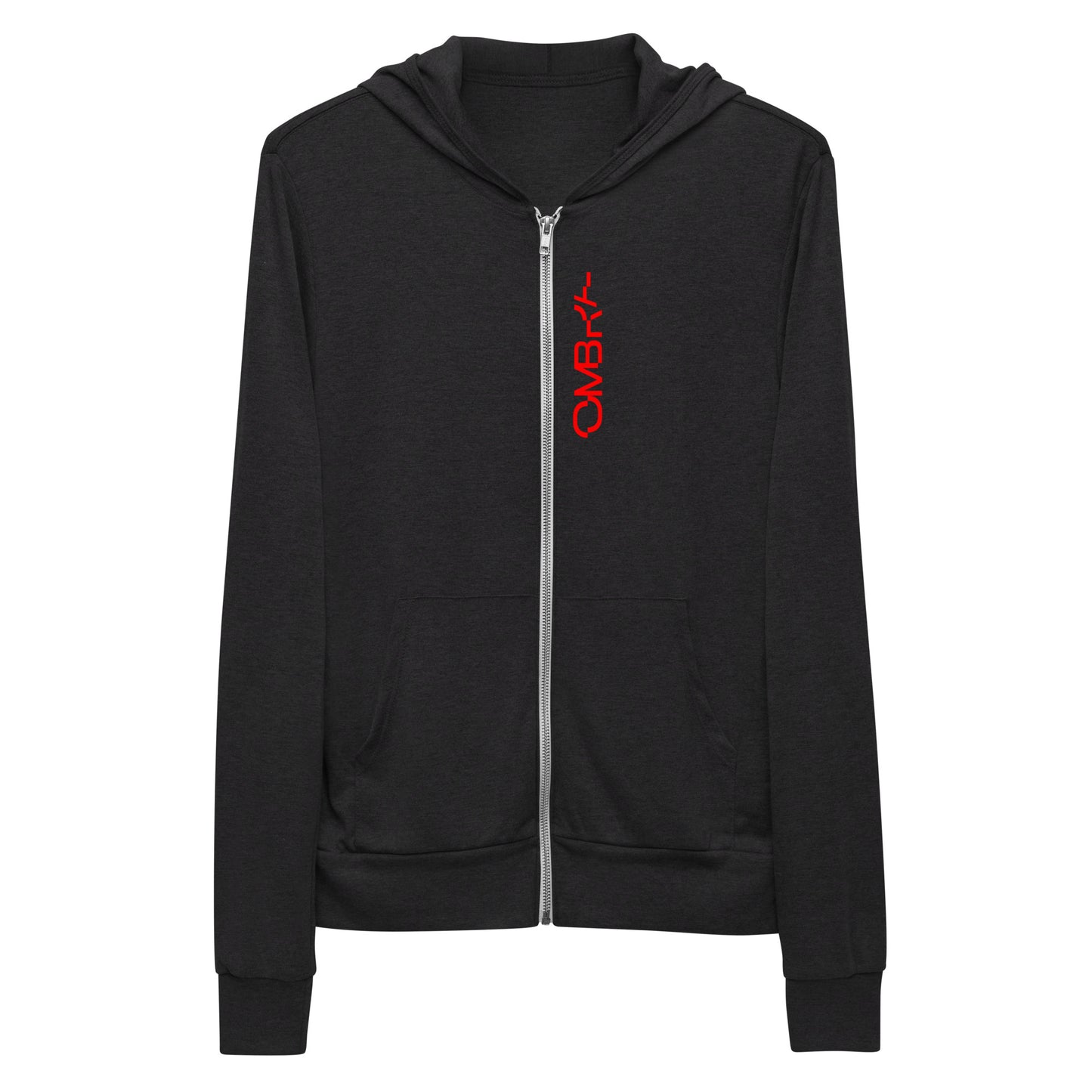 MEN-UNISEX / Summer sweatshirt with zipper &amp; hood